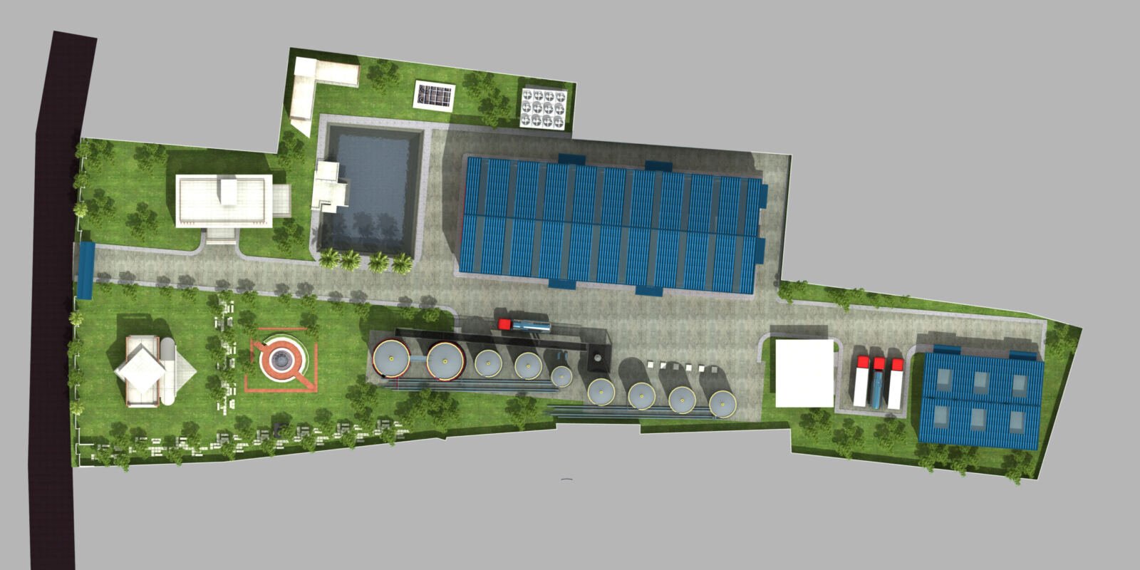 Liberty Chemical Ltd site masterplan view 2