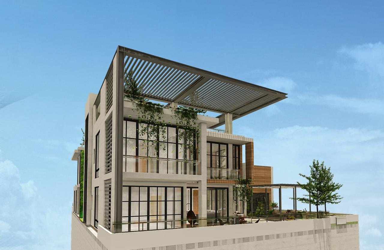 Interior photograph from a MARK D STUDIO residential project in Dhaka