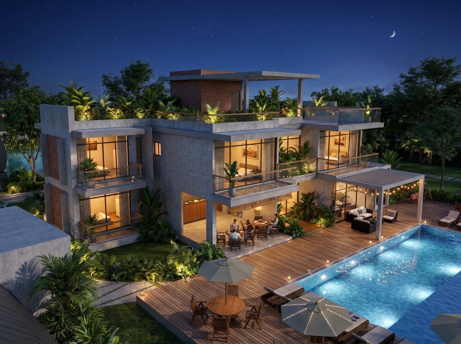 Riverside Eco Resort - Kumar River, Faridpur, Mark D Studio project 11