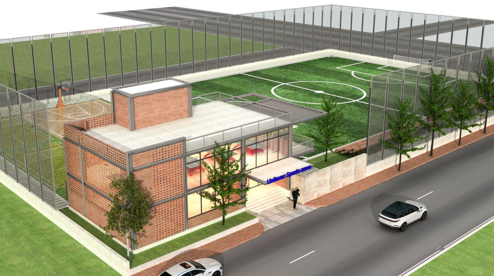 Unilever Sports Zone - multi-sport facility, Narayanganj, Mark D Studio 4