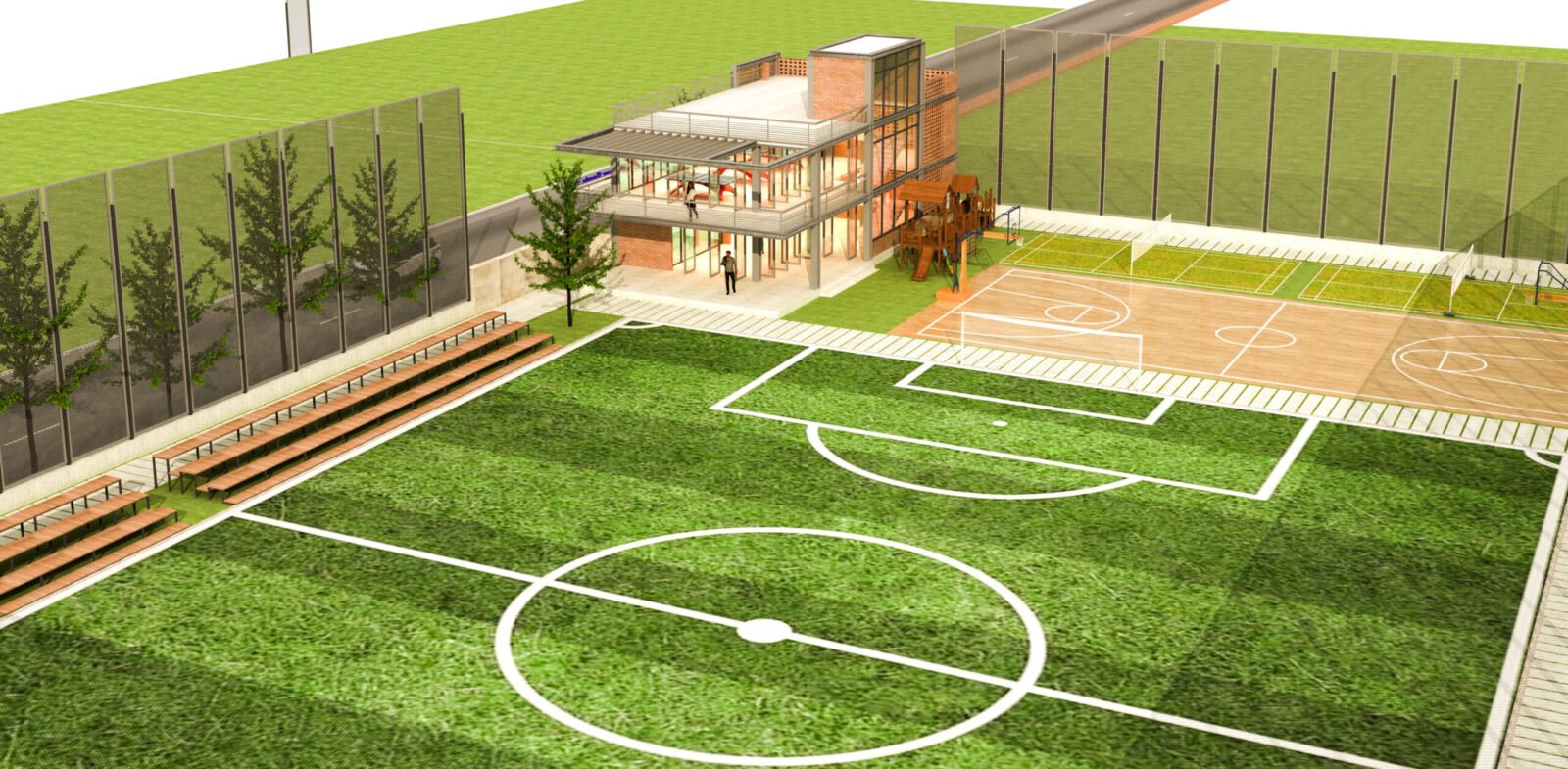 Unilever Sports Zone - multi-sport facility, Narayanganj, Mark D Studio 5