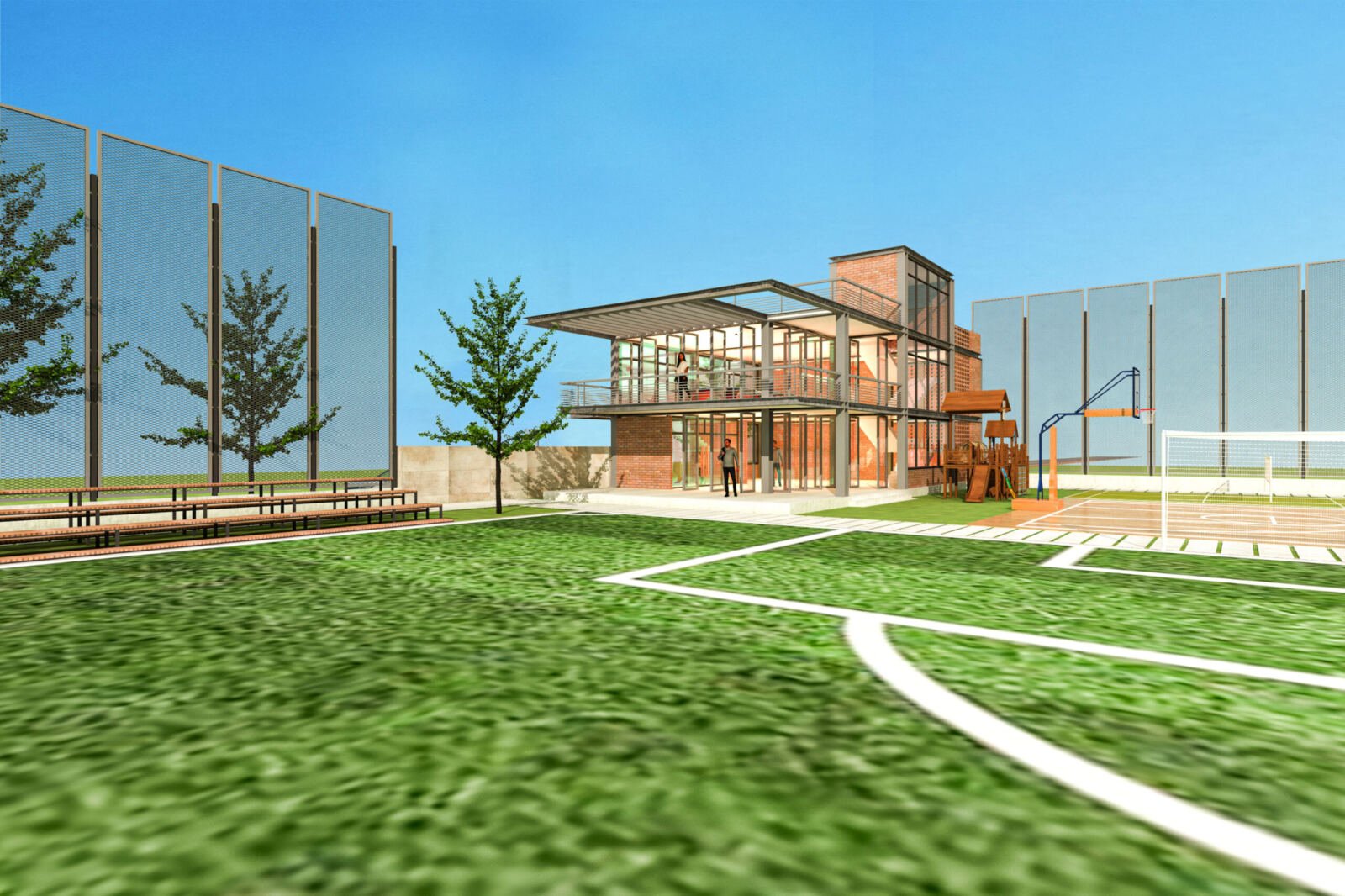 Unilever Sports Zone - multi-sport facility, Narayanganj, Mark D Studio 9