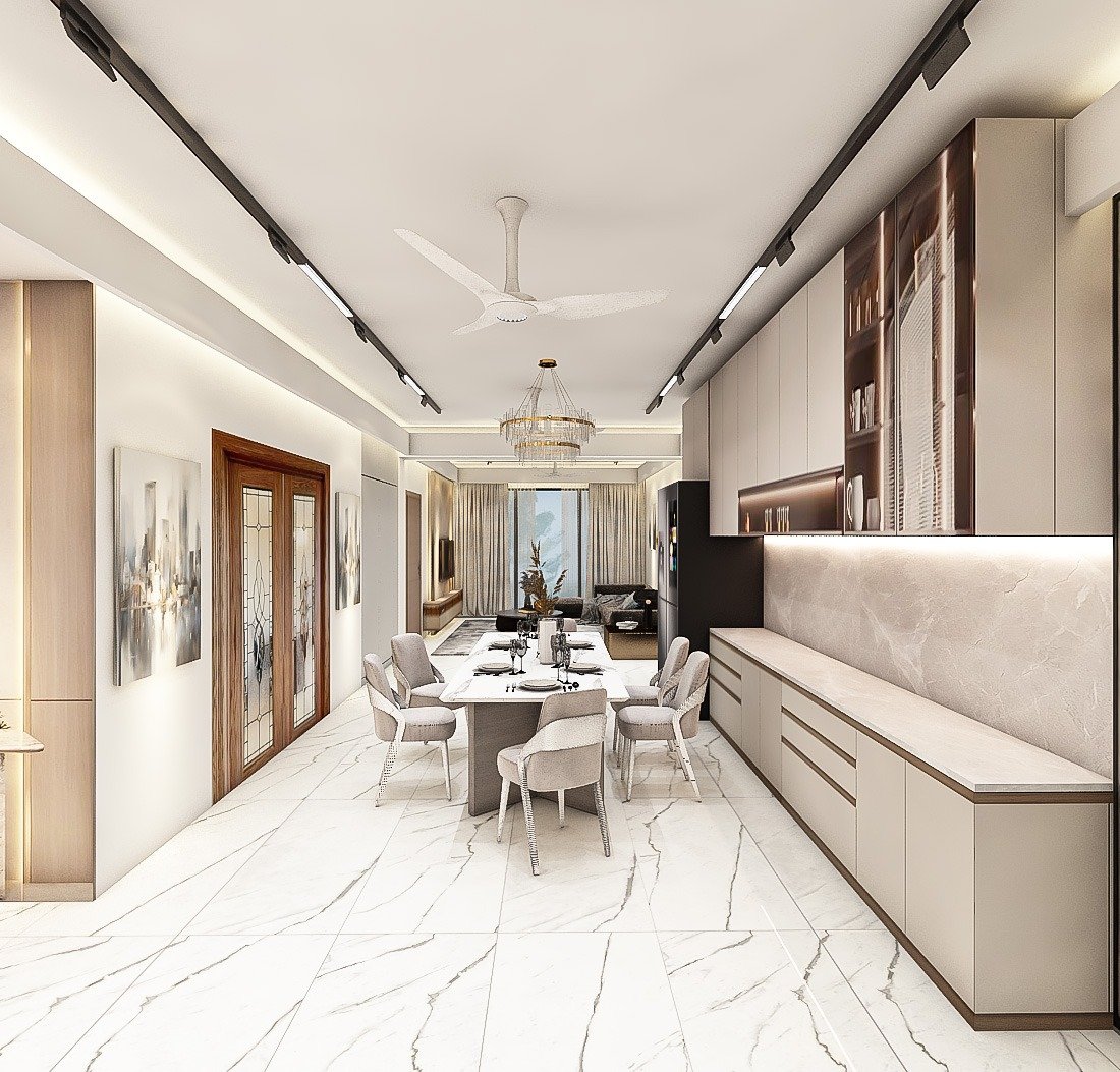 Mr. Babu Residence Interior - Mohakhali DOHS, Mark D Studio 4