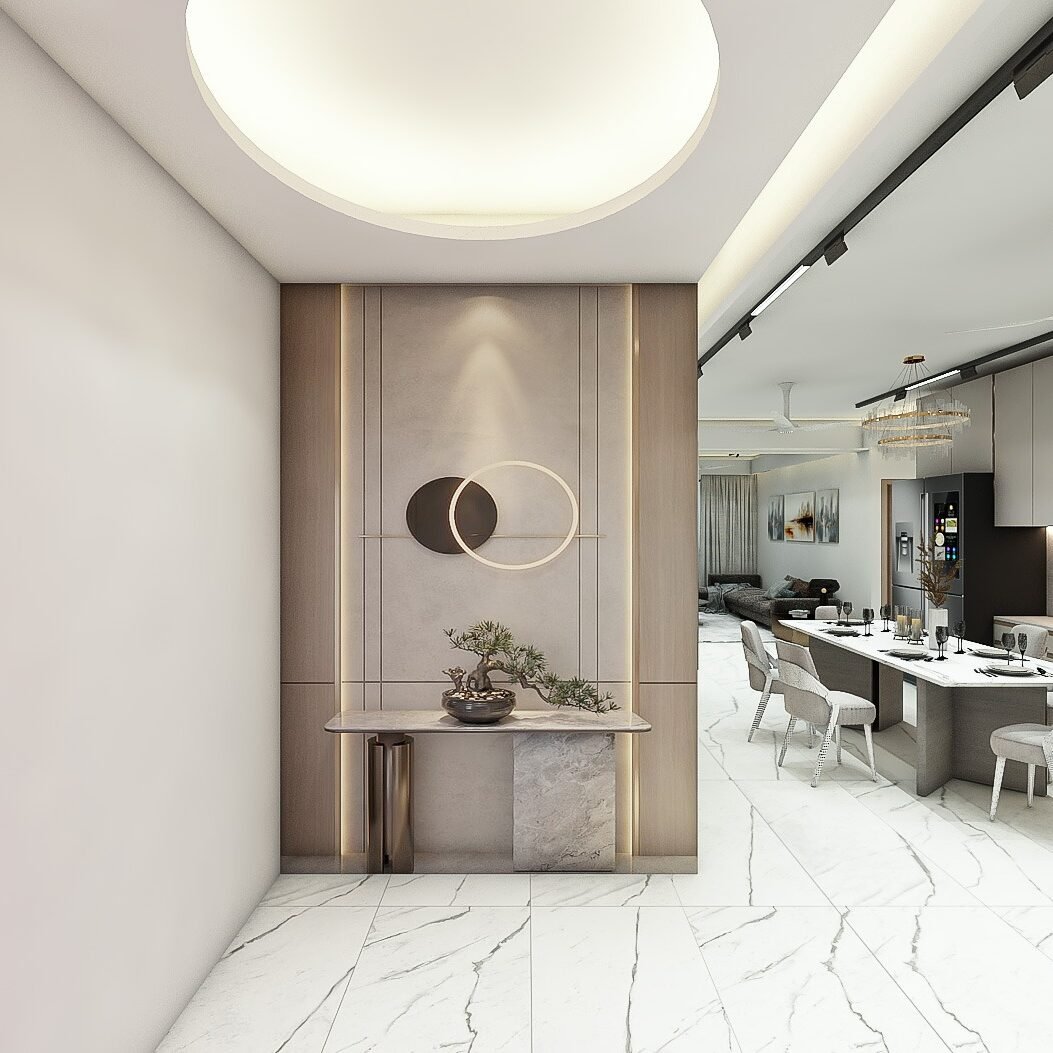 Mr. Babu Residence Interior, Mark D Studio project in Mohakhali DOHS